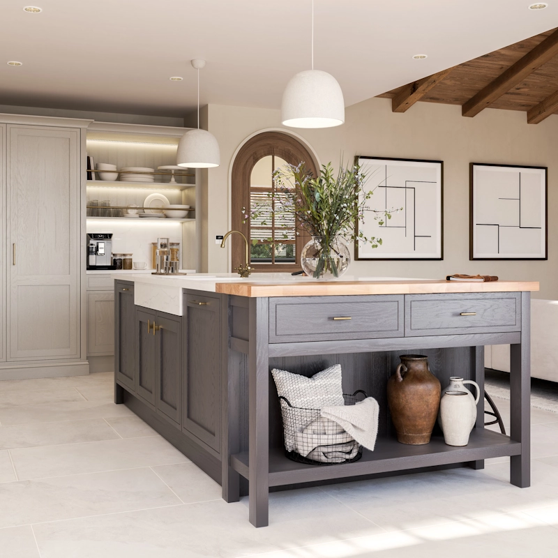 Vale Putty Carbon Bespoke Kitchen Vale Putty Carbon Bespoke Kitchen