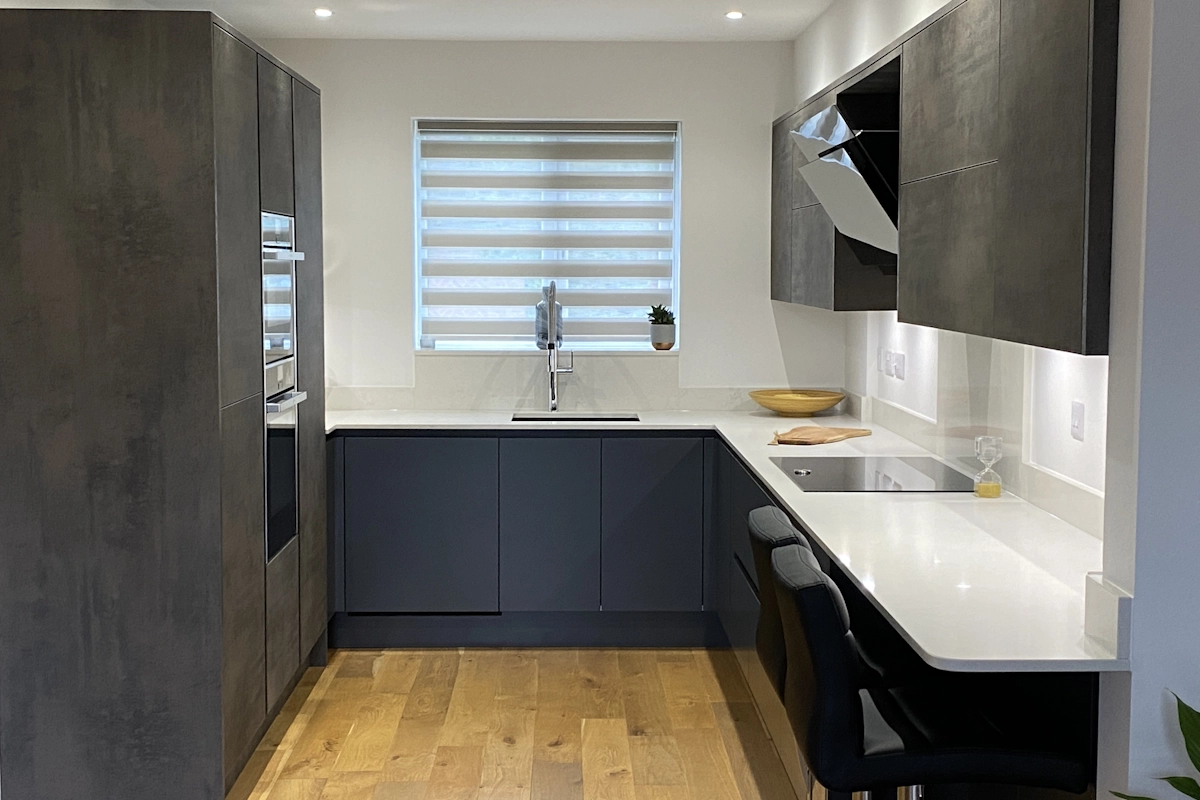 U Shaped Bespoke Kitchen