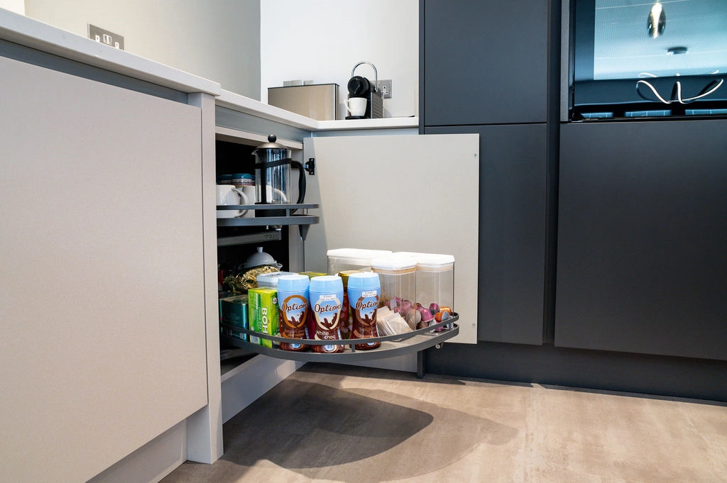 Bespoke Kitchen Cupboard Storage Solution