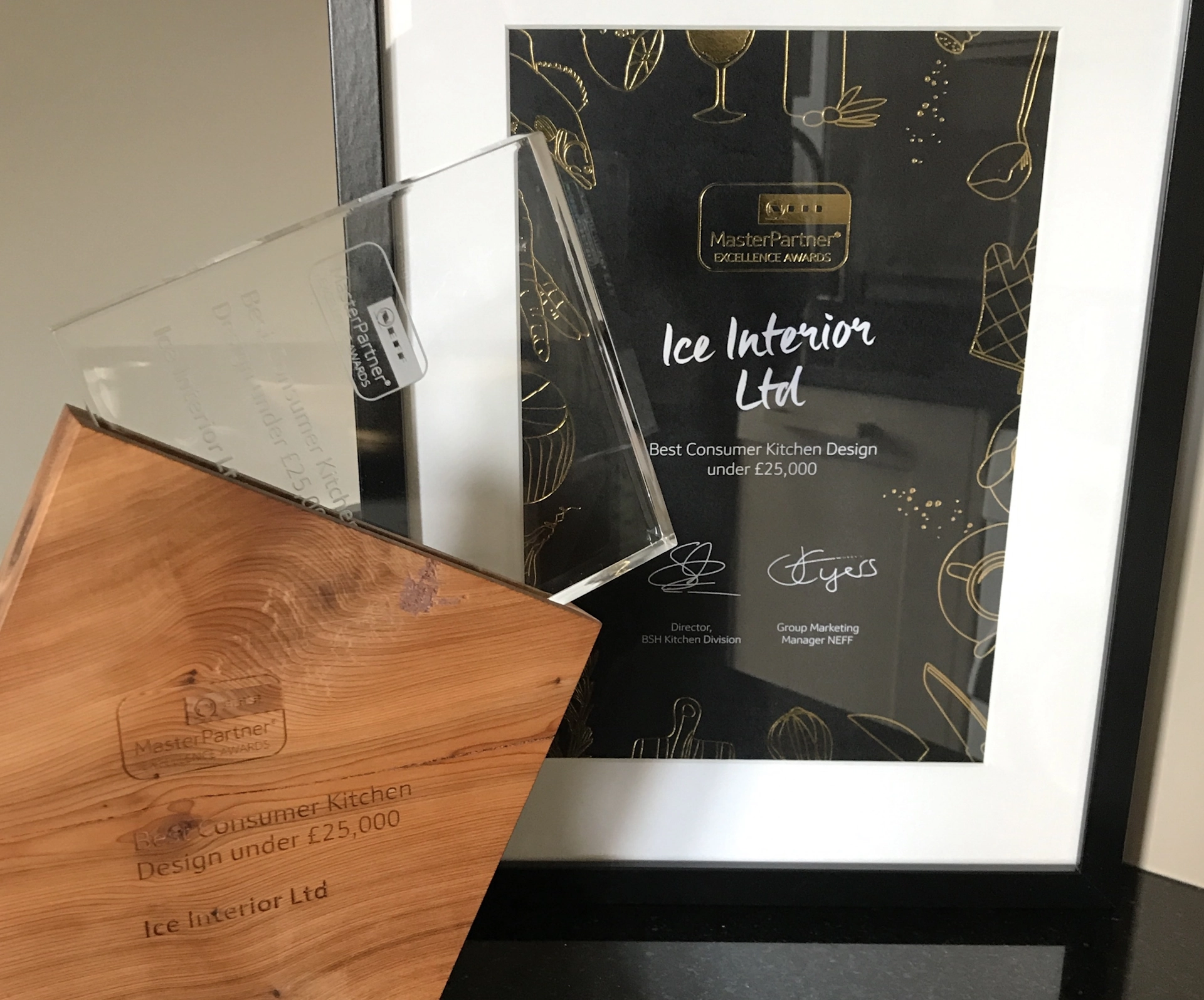 Best consumer kitchen award - Ice Interior